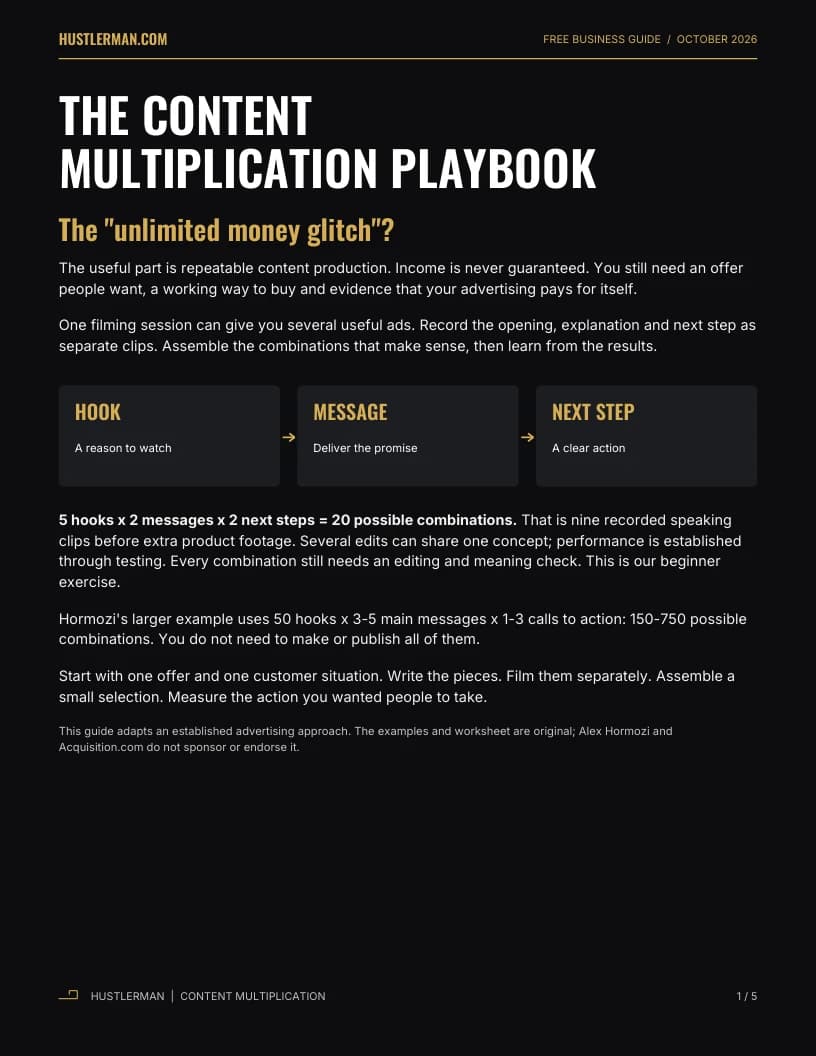 Cover of The Content Multiplication Playbook